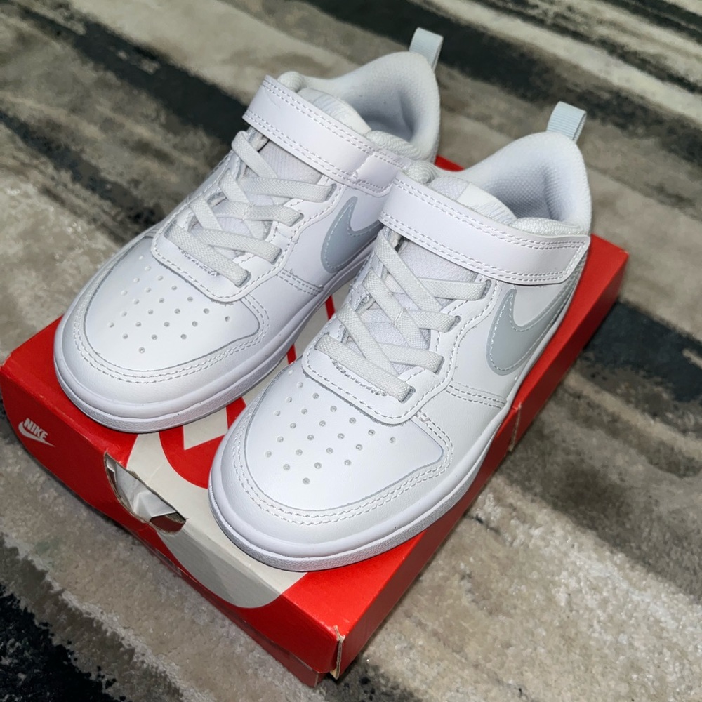 Nike Court Borough Low 2 Toddler Shoes New with box